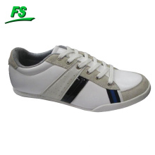 Nuevo mens Zapatillas de deporte casuales Hombre Zapatillas de cordones blancas